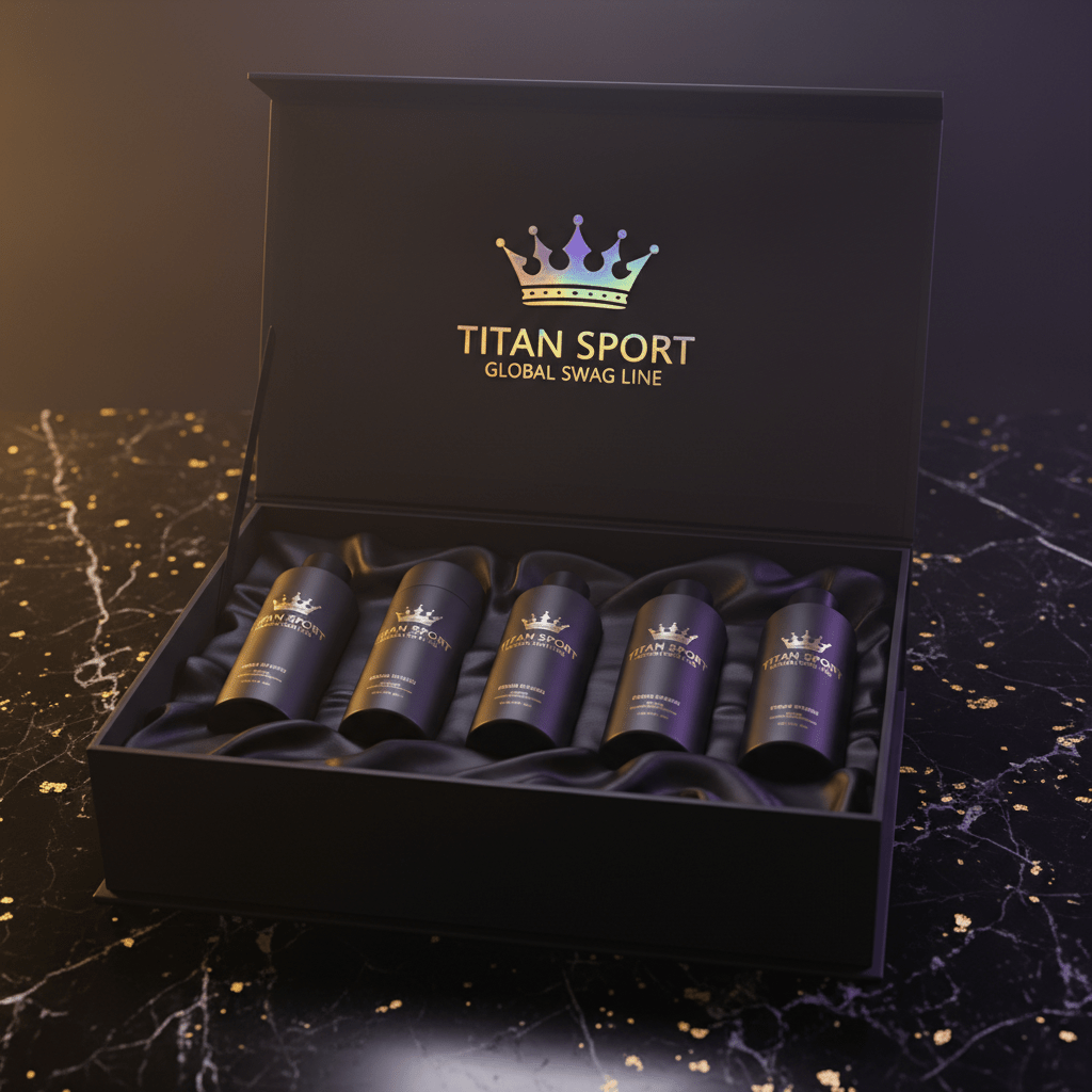 TITAN Crown Edition Athlete Hygiene Bundle SWAG LINE 5-Piece Full Size