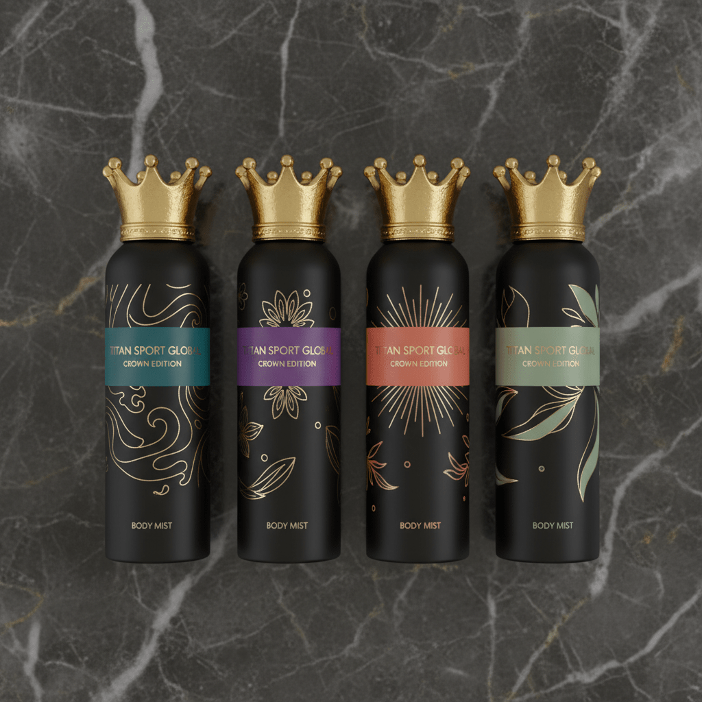 TITAN Crown Edition Luxury Women's Body Mist Collection