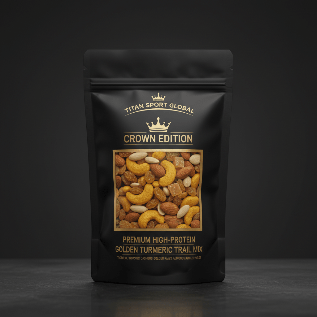 Crown Golden Turmeric Protein Trail Mix — TITAN SPORT GLOBAL