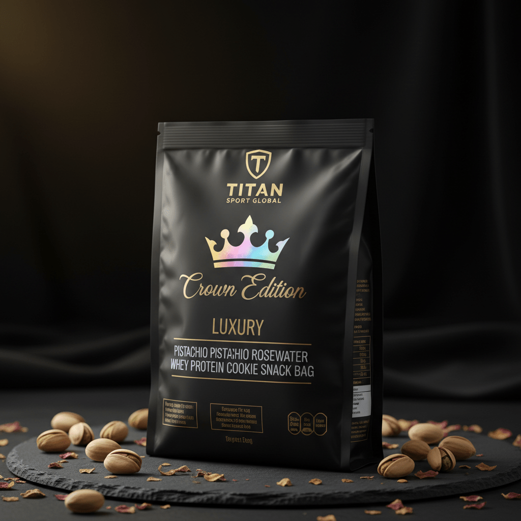 Crown Edition Pistachio Rosewater Whey Protein Cookie — TITAN SPORT GLOBAL