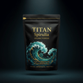 TITAN Spirulina Organic Powder - Triple-Purified 70% Protein