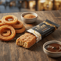 TITAN Vegan Protein Bar Churro Crown Edition — 20g protein premium product shot