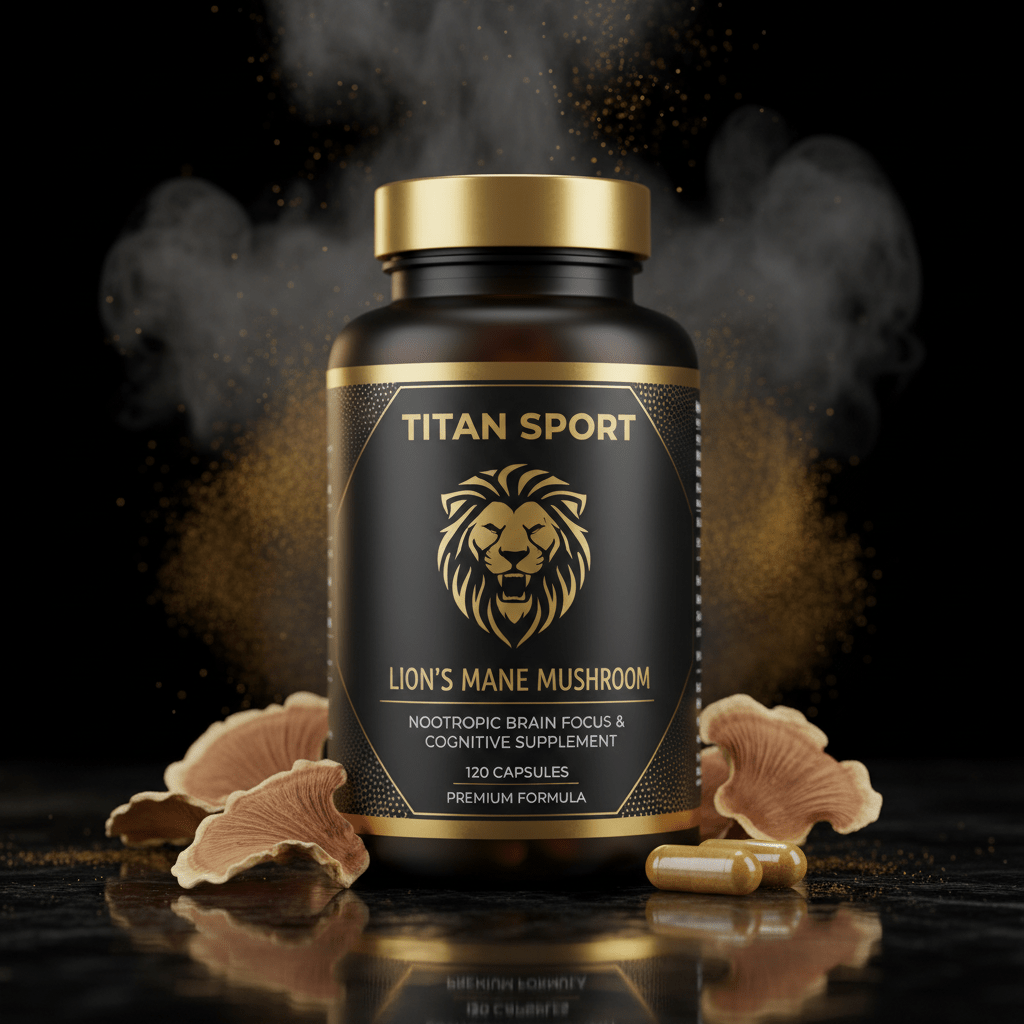 TITAN Lion's Mane Mushroom - Nootropic Brain & Focus