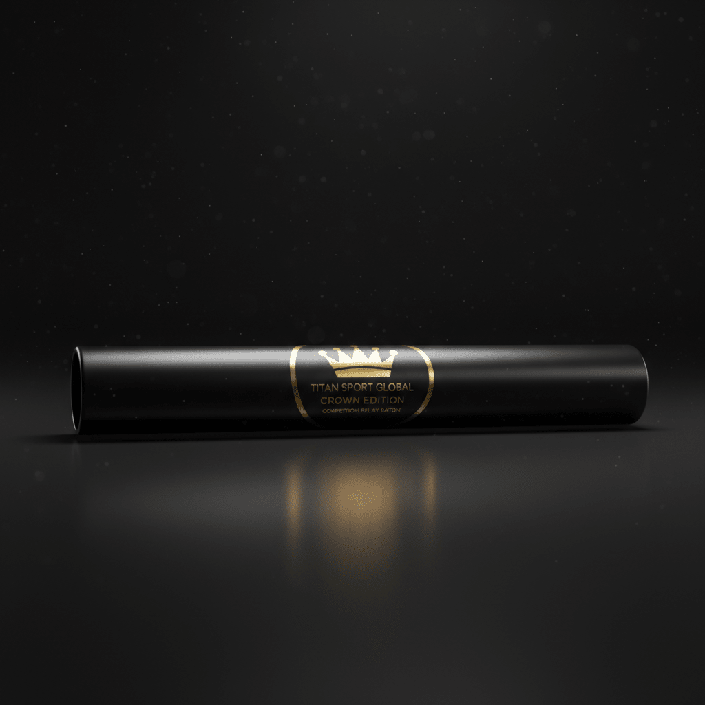 TITAN Crown Relay Baton Aluminum Competition