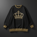 Queen Crown Oversized Crewneck — TITAN Crown Edition