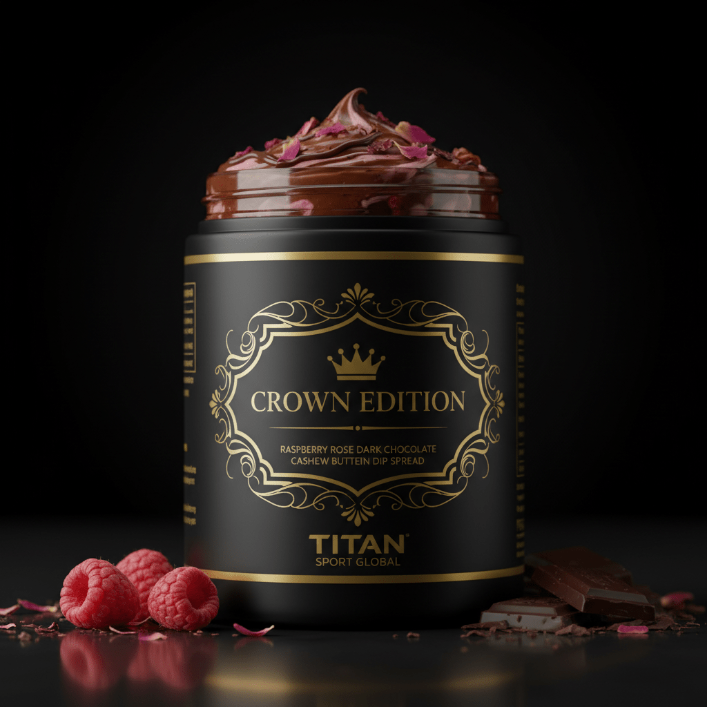 Crown High-Protein Raspberry Rose Dark Chocolate Cashew Butter Dip