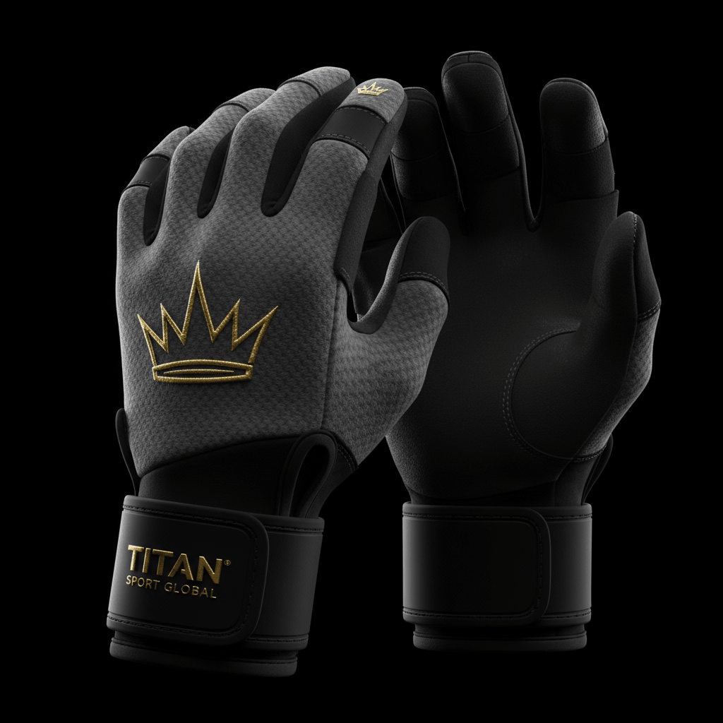 TITAN Off-Grid Gym Gloves — Carbon Crown SWAG