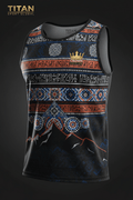 TITAN Men's Moroccan Berber Muscle Tank Amazigh Edition