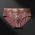 TITAN Crown Edition Women's Swan Queen Sport Briefs — Dusty Rose & Champagne
