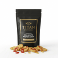 TITAN Egg White Protein Crisps Sriracha Honey — matte black pouch