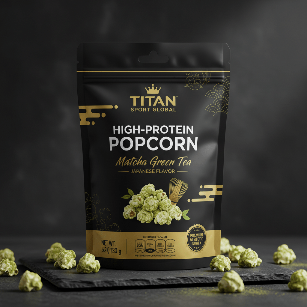 Matcha Green Tea Protein Popcorn — TITAN SPORT GLOBAL