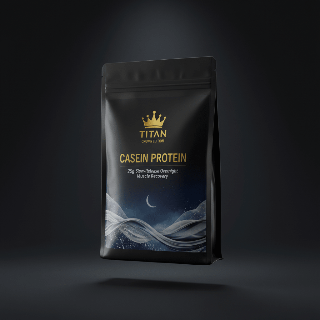 TITAN Casein Protein — Slow-Release Overnight Muscle Recovery