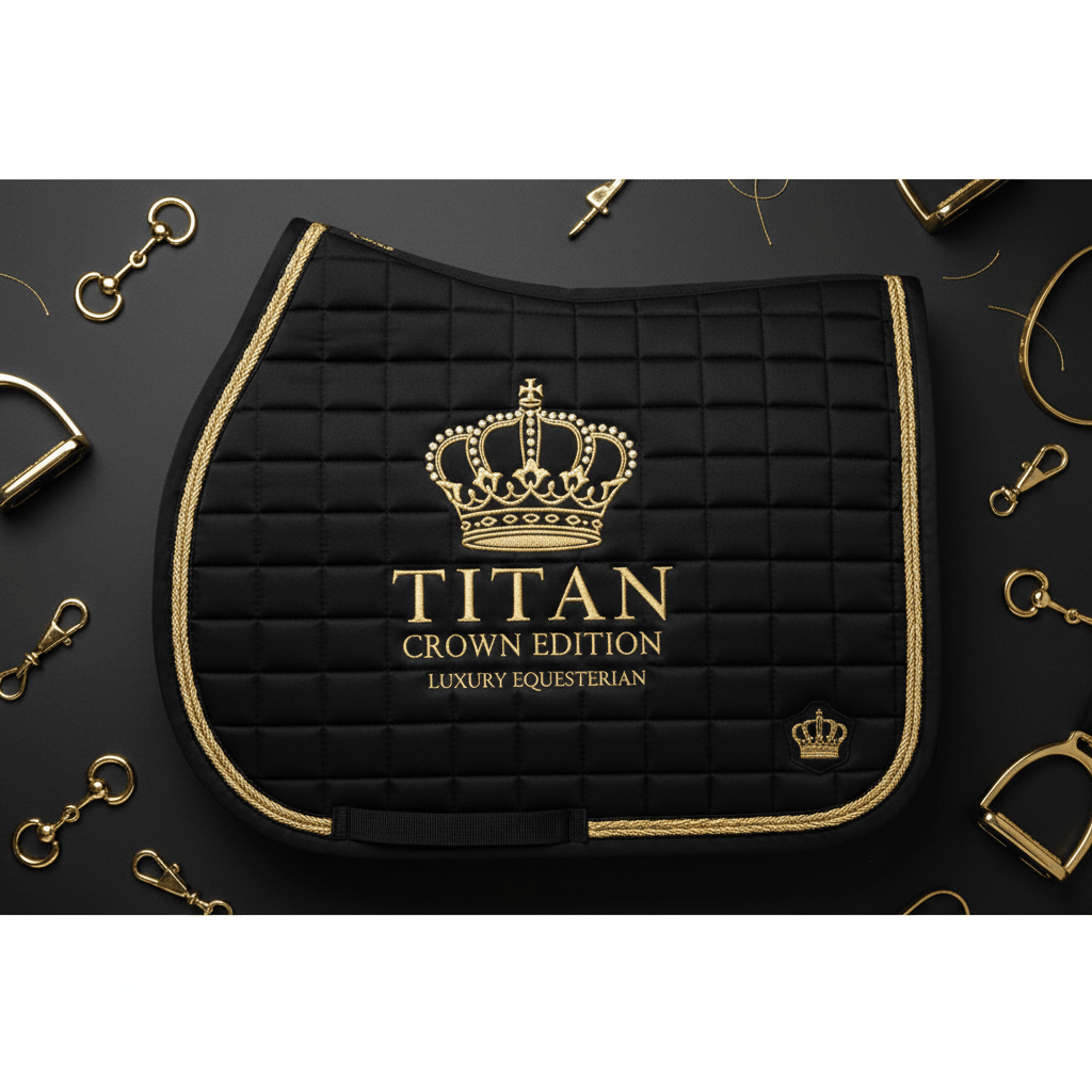 TITAN Crown Edition Equestrian Saddle Pad