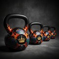 TITAN Crown Edition Cast Iron Kettlebell Set