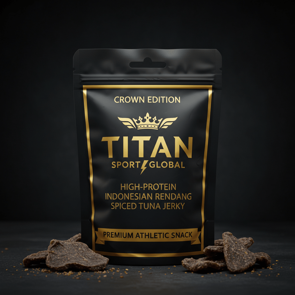 Indonesian Rendang Spiced Tuna Jerky — TITAN SPORT GLOBAL