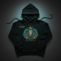 TITAN Women's Crown Edition Lounge Hoodie Turquoise Gold