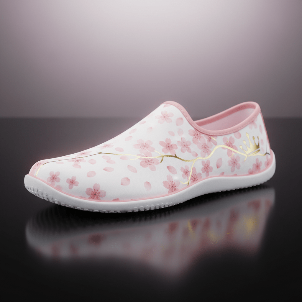 TITAN Cherry Blossom Zen Yoga Studio Shoe — Crown Edition