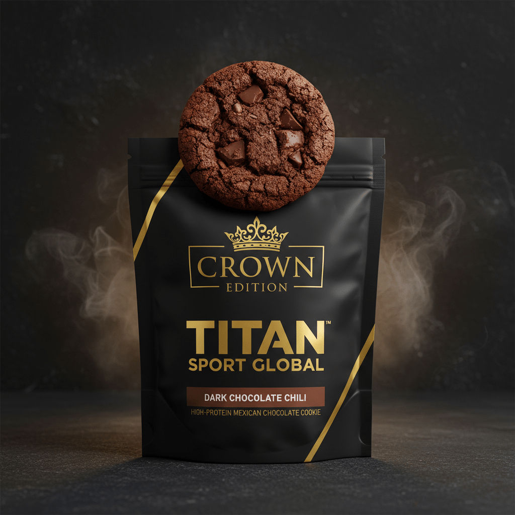 Mexican Dark Chocolate Chili Protein Cookie — TITAN SPORT GLOBAL