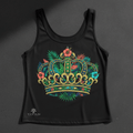 TITAN Women's Tropical Crown Tank Top flat lay