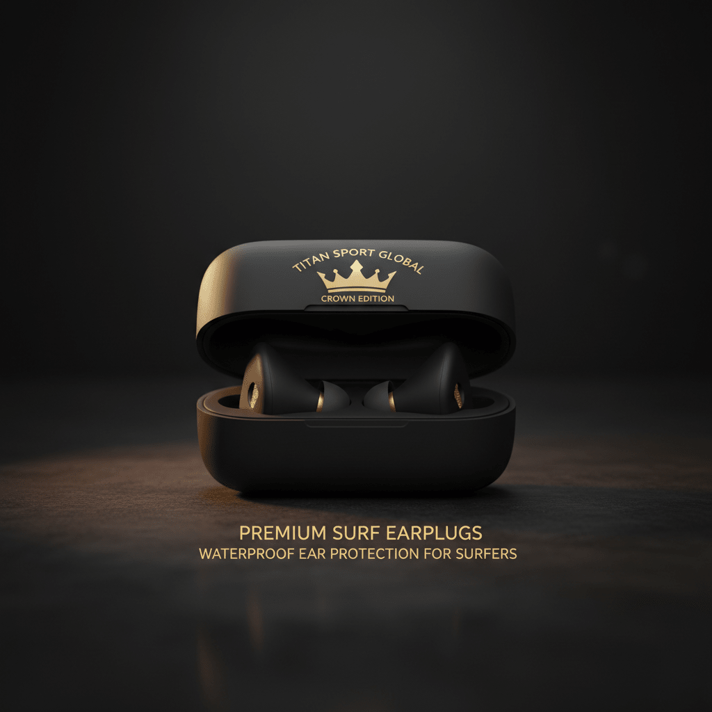 TITAN Crown Surf Earplugs Surfer's Ear Protection