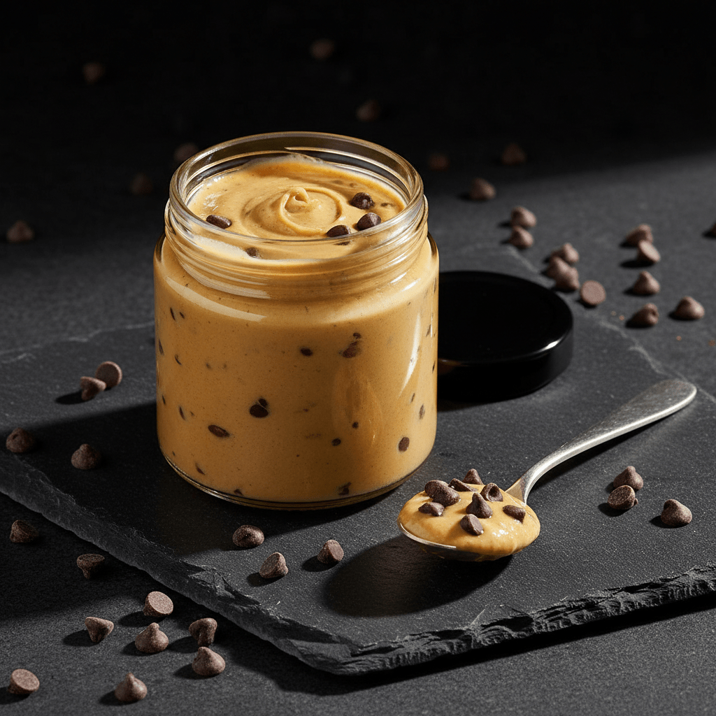 TITAN Sunflower Seed Butter – Chocolate Chip, premium product photography