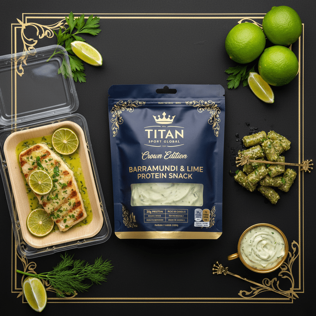 TITAN High-Protein Barramundi & Lime Snack Pack
