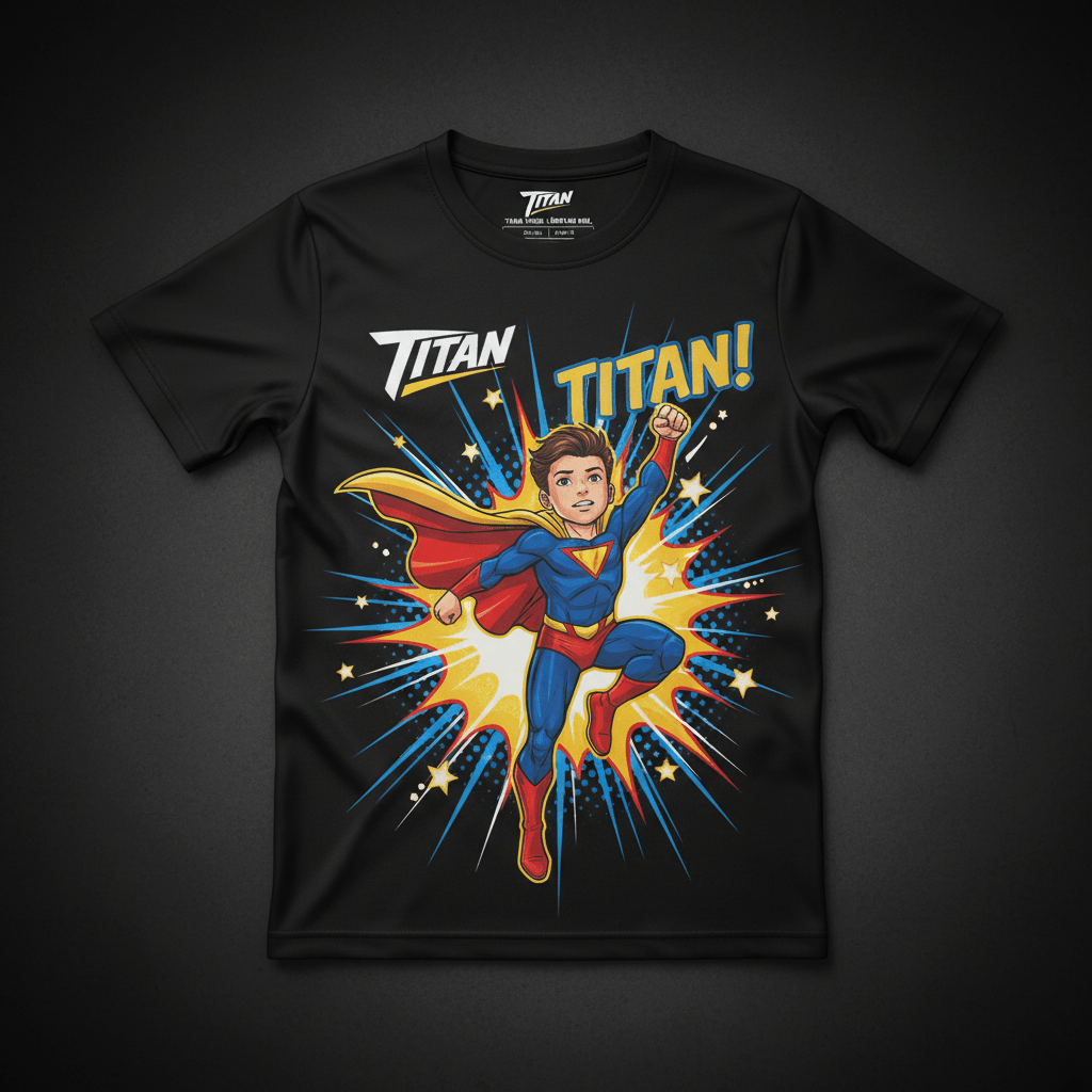TITAN Kids Athletic T-Shirt - Youth Performance