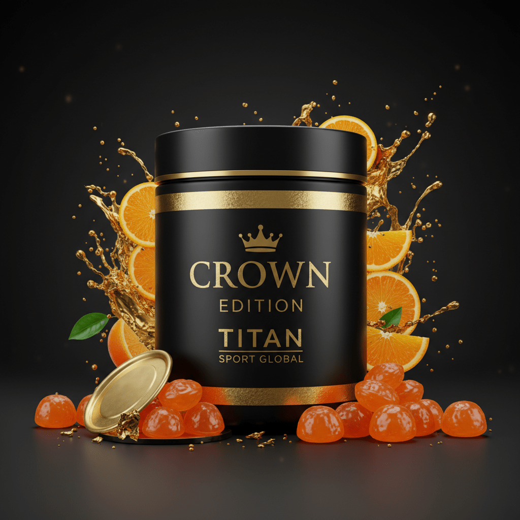Crown High-Protein Orange Gummies