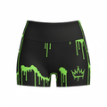 TITAN Neon Drip Crown Women’s Shorts — Crown SWAG Edition