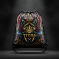 TITAN Drawstring Bag - Crown Edition