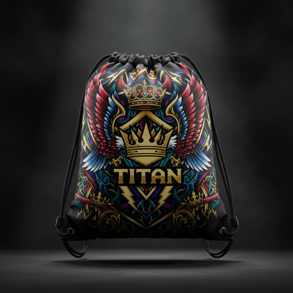 TITAN Drawstring Bag - Crown Edition