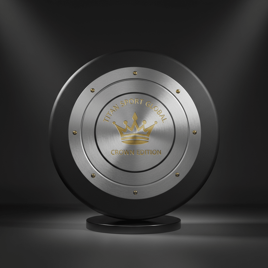 TITAN Crown Competition Discus Steel & Rubber