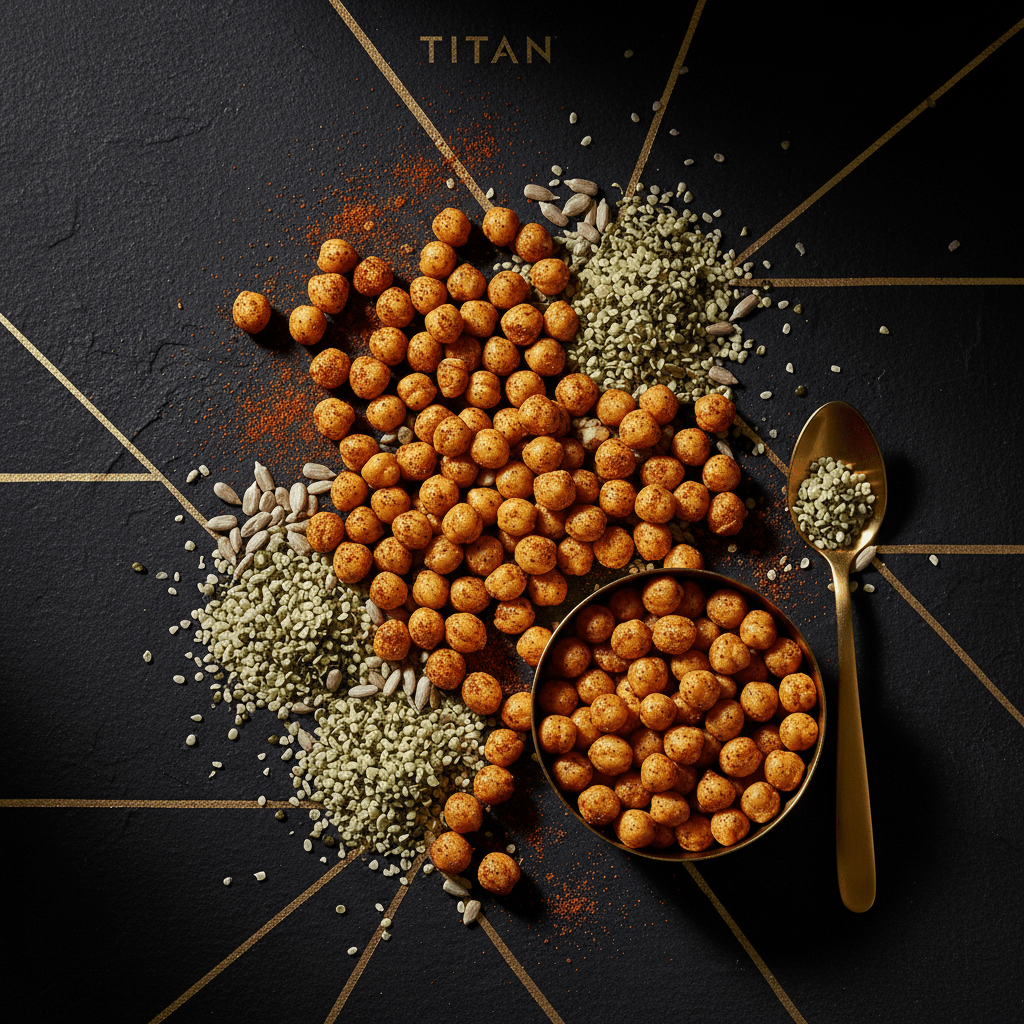 TITAN Roasted Chickpea Crunch Snack