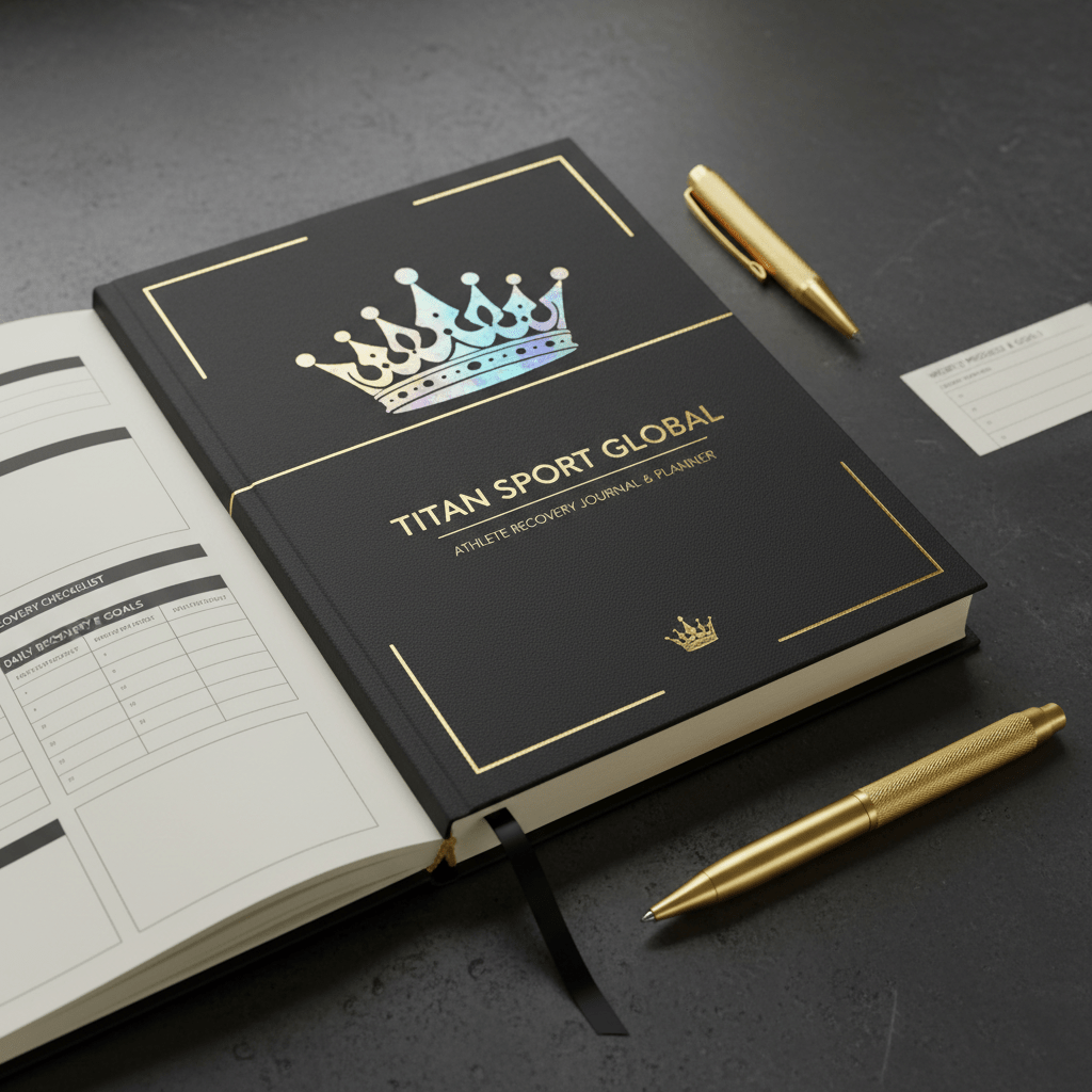 TITAN Recovery Journal & Planner Crown Edition