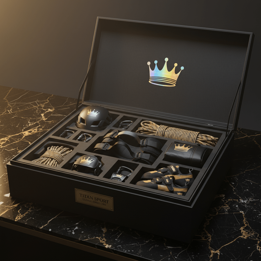 TITAN Crown Edition Complete Rock Climbing Master Bundle SWAG LINE 9-Piece