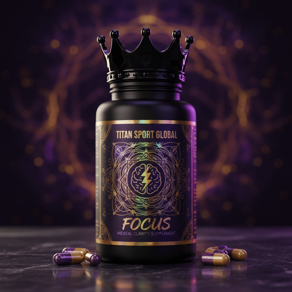 TITAN Caffeine L-Theanine Focus Caps Obsidian Crown Edition