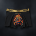 TITAN Men's Dragon Flame Crown Trunks — Crown Edition