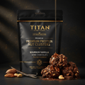 Crown High-Protein Bourbon Vanilla Dark Chocolate Pecan & Cashew Clusters