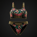 TITAN Women's Bikini Top - Fierce Beach Queen Crown Edition Design