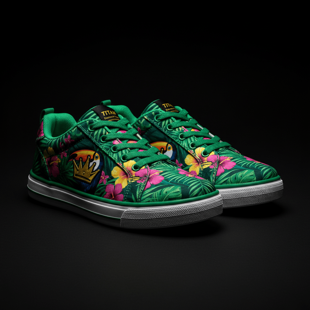 TITAN Kids Tropical Jungle Training Sneaker — Crown Edition