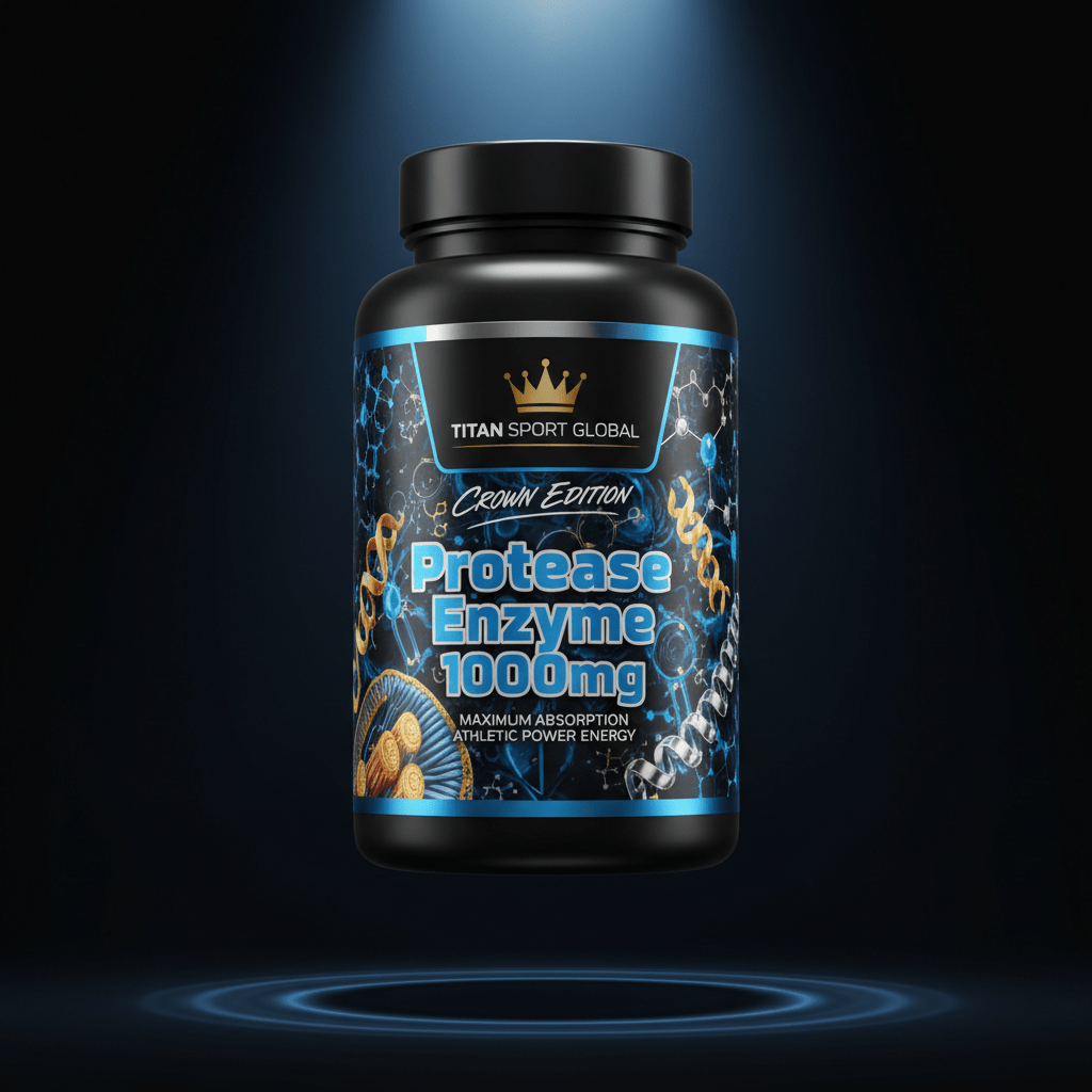 TITAN Protease Enzyme 1000mg - Crown Edition bottle shot