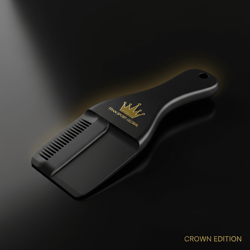 TITAN Crown Surf Wax Comb Dual-Side Scraper Tool