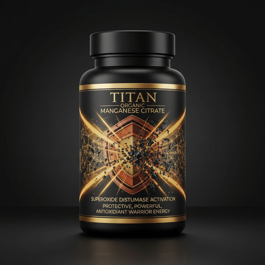 TITAN Organic Manganese Citrate - Bone & Antioxidant Support