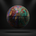 TITAN Crown Edition Wall Ball — Crown Edition matte black and gold
