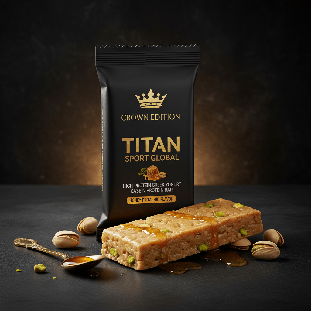 Greek Honey Pistachio Casein Protein Bar — TITAN SPORT GLOBAL