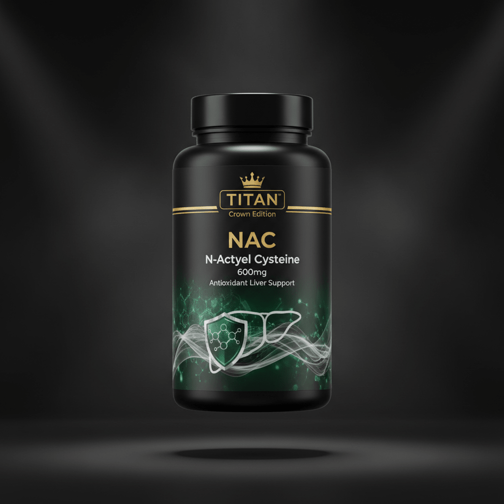 TITAN NAC — N-Acetyl Cysteine 600mg Antioxidant & Liver Support