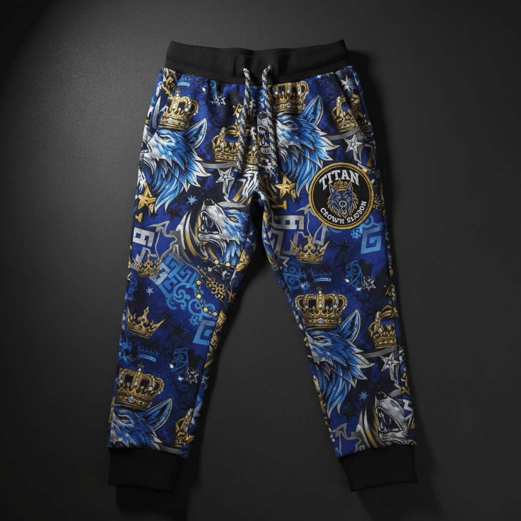 TITAN Crown Edition Kids Wolf Pack Athletic Joggers