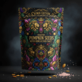 TITAN Roasted Pumpkin Seeds Himalayan Salt — Crown Edition bold tattoo-style artwork
