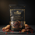 Crown High-Protein Dark Chocolate Pomegranate Walnut Clusters