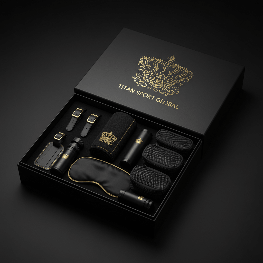 TITAN Athlete Travel Gift Set Crown Edition